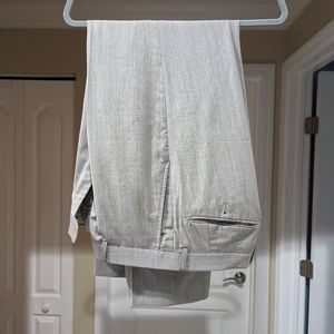 Joseph Abboud Light Gray Men's Dress Pants